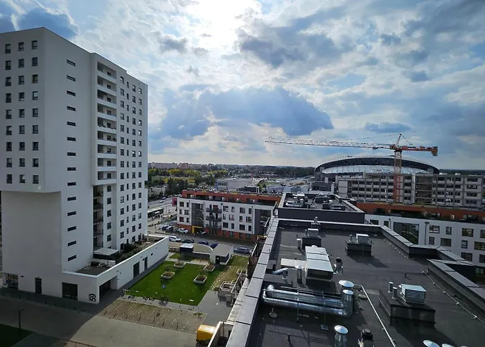 Bulgarska 60m2-3 Pokoje-piekny Widok-13 Pietro 24h Check In 아파트 *