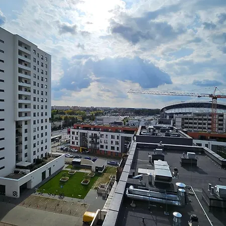 Bulgarska 60m2-3 Pokoje-piekny Widok-13 Pietro 24h Check In アパート *